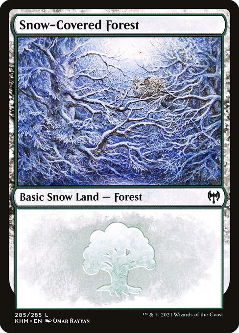 Snow-Covered Forest (285) [Kaldheim]