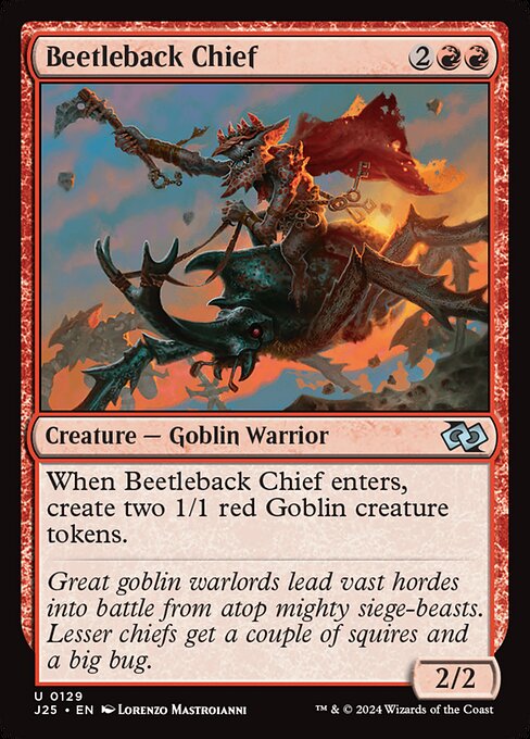 Beetleback Chief (129) [Foundations Jumpstart]