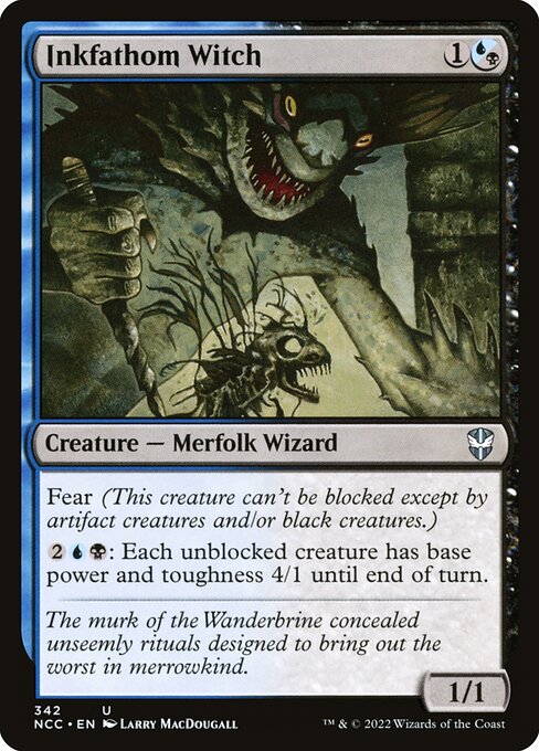 Inkfathom Witch (342) [New Capenna Commander]