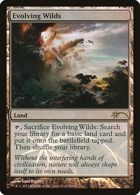 Evolving Wilds (10) [Friday Night Magic 2012]