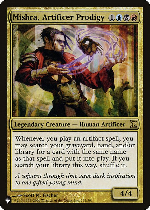 Mishra, Artificer Prodigy (TSP-243) [The List]