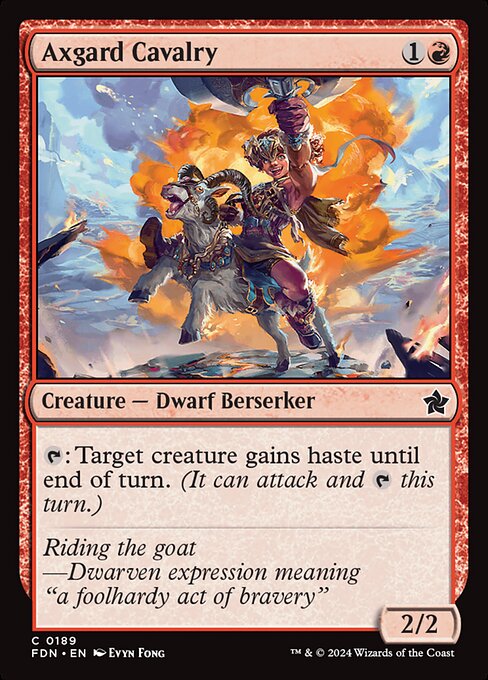 Axgard Cavalry (189) [Foundations]