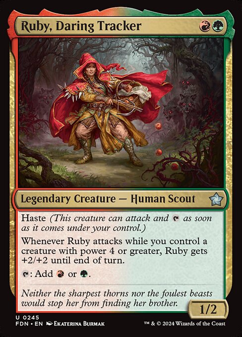 Ruby, Daring Tracker (245) [Foundations]