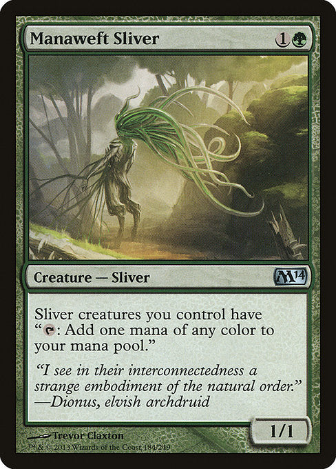 Manaweft Sliver (184) [Magic 2014]