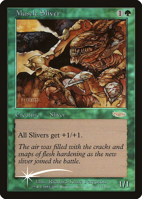 Muscle Sliver (2) [Friday Night Magic 2003]
