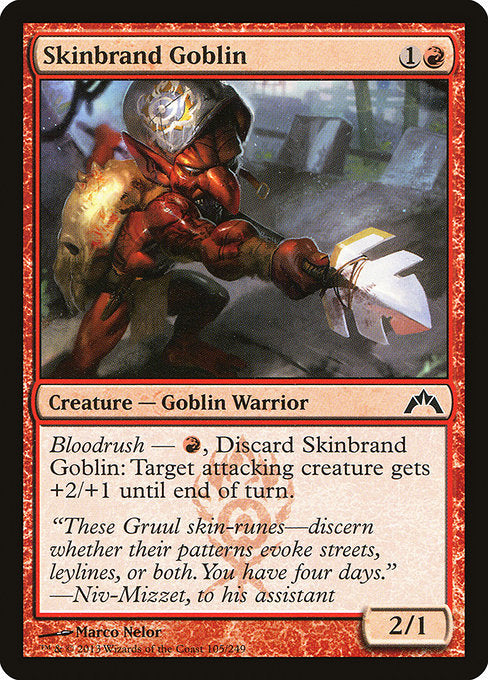 Skinbrand Goblin (105) [Gatecrash]