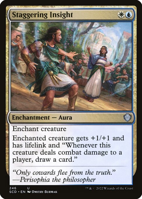 Staggering Insight (246) [Starter Commander Decks]