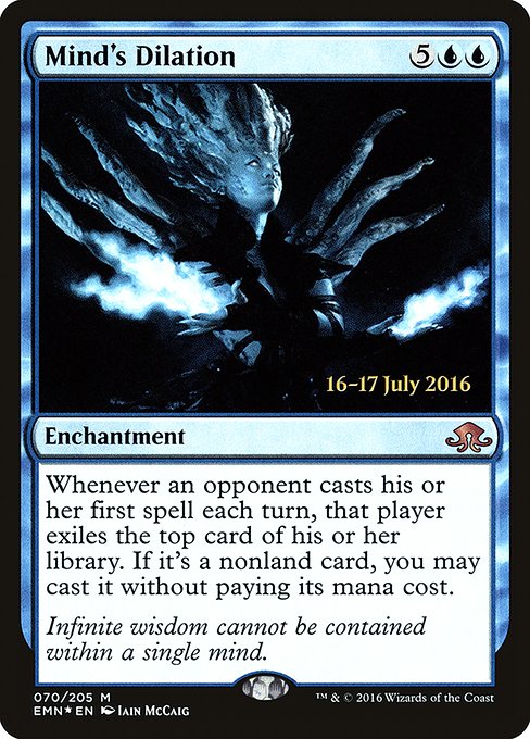 Mind's Dilation (70s) [Eldritch Moon Promos]