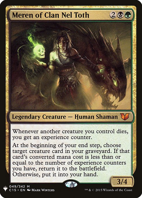 Meren of Clan Nel Toth (C15-49) [The List]