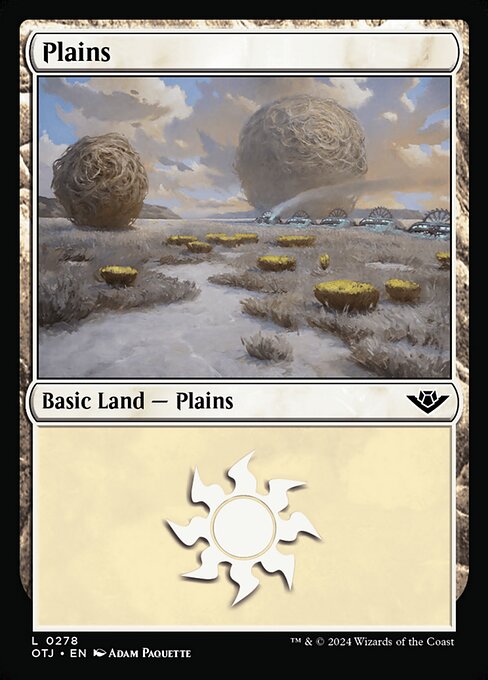 Plains (278) [Outlaws of Thunder Junction]