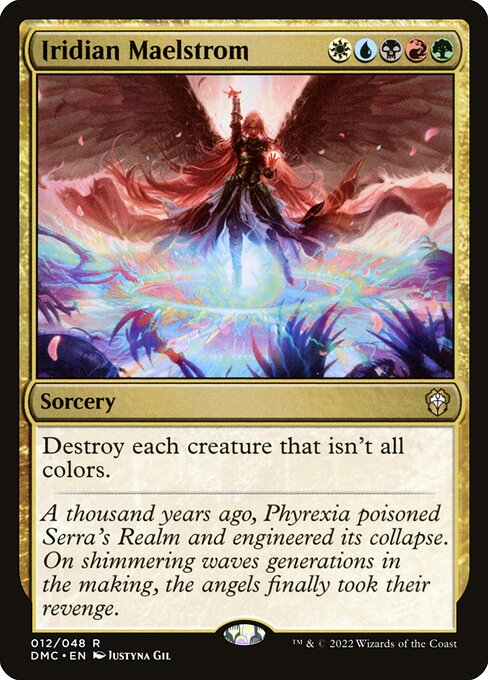 Iridian Maelstrom (12) [Dominaria United Commander]