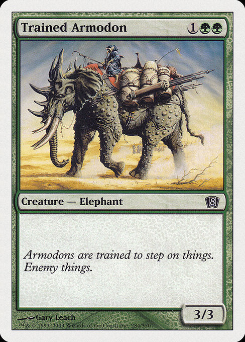 Trained Armodon (284) [Eighth Edition]