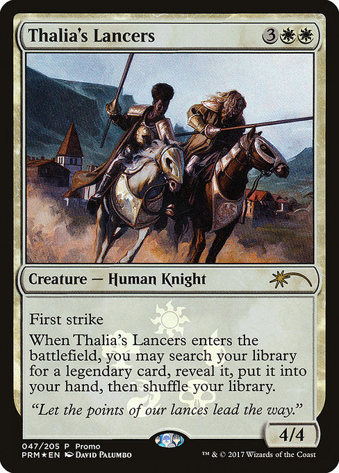 Thalia's Lancers (47★) [Eldritch Moon Promos]