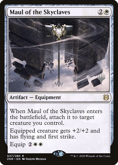 Maul of the Skyclaves (27p) [Zendikar Rising Promos]
