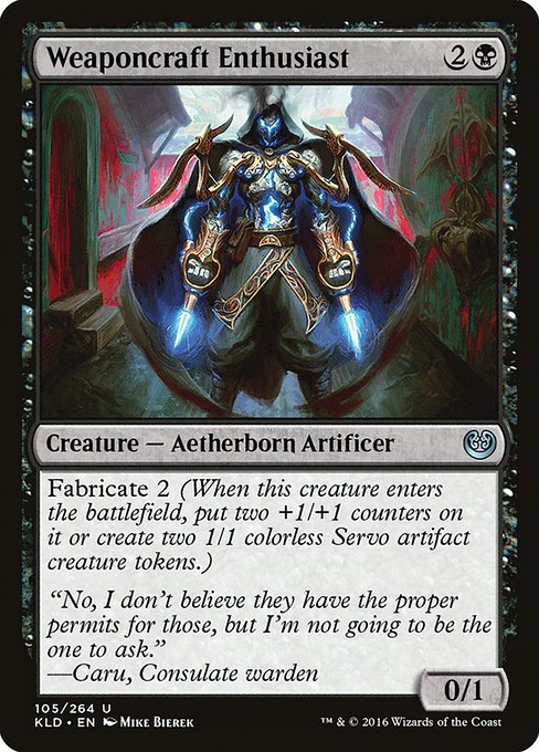 Weaponcraft Enthusiast (105) [Kaladesh]