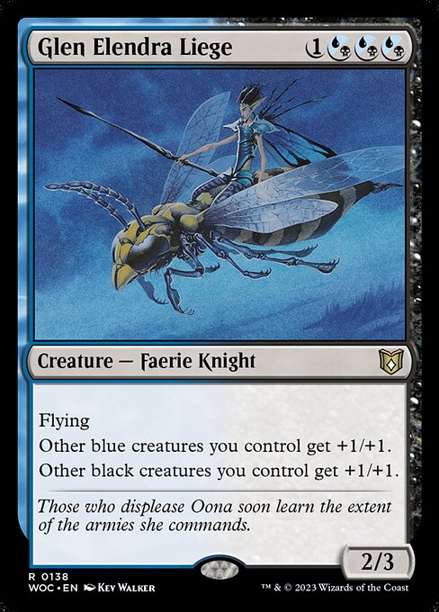 Glen Elendra Liege (138) [Wilds of Eldraine Commander]
