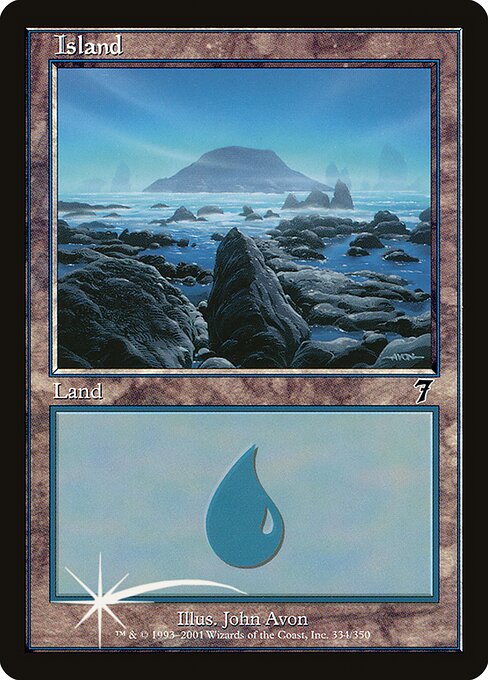 Island (334★) [Seventh Edition]