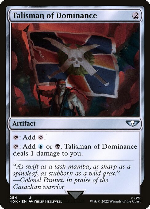 Talisman of Dominance (254) [Warhammer 40,000 Commander]