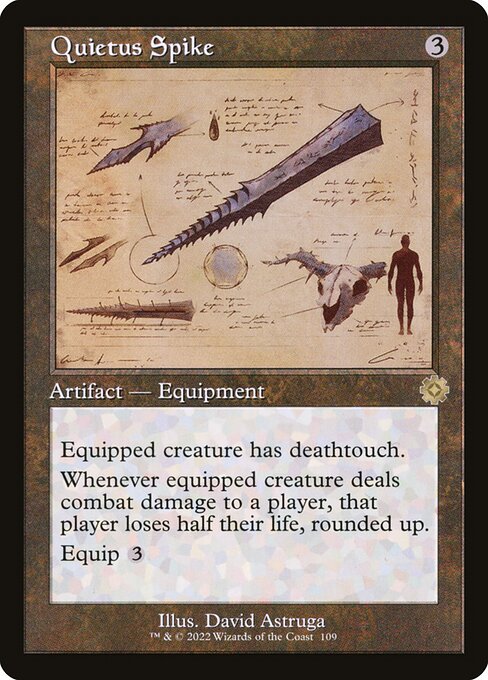 Quietus Spike (109) [The Brothers' War Retro Artifacts]