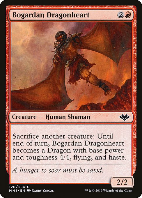 Bogardan Dragonheart (120) [Modern Horizons]