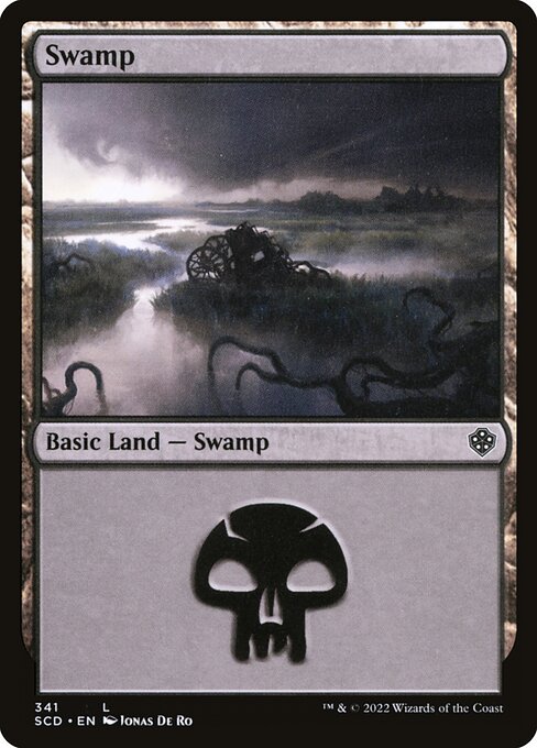Swamp (341) [Starter Commander Decks]