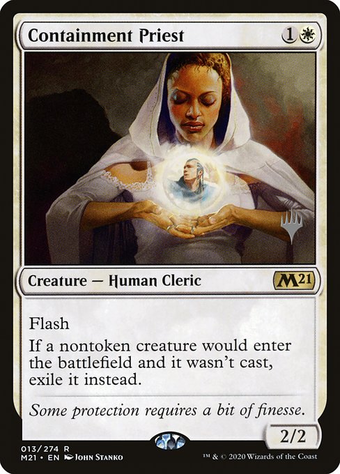 Containment Priest (13p) [Core Set 2021 Promos]