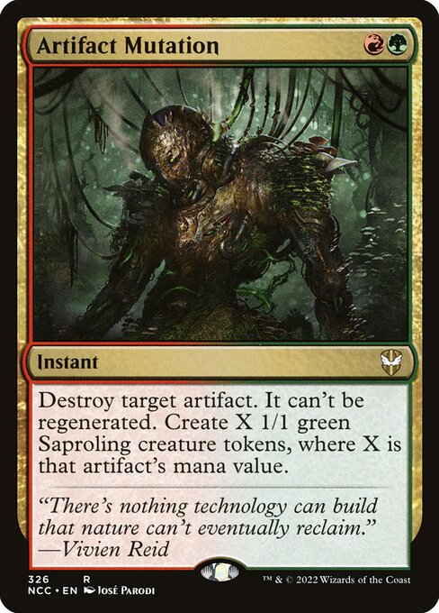 Artifact Mutation (326) [New Capenna Commander]