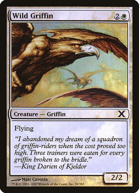 Wild Griffin (59★) [Tenth Edition]