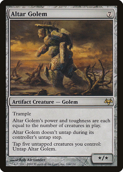 Altar Golem (166) [Eventide]