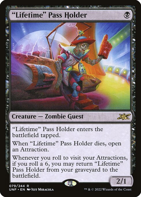 "Lifetime" Pass Holder (79) [Unfinity]