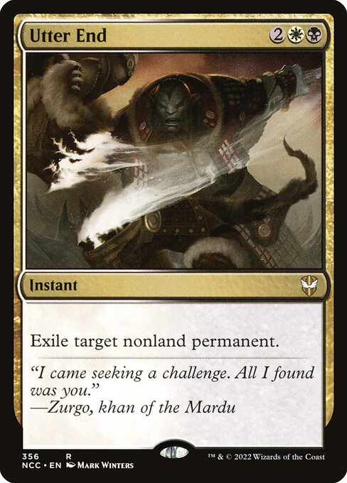 Utter End (356) [New Capenna Commander]
