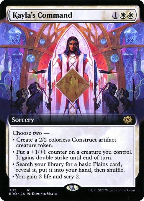 Kayla's Command (302) [The Brothers' War] [Extended Art]