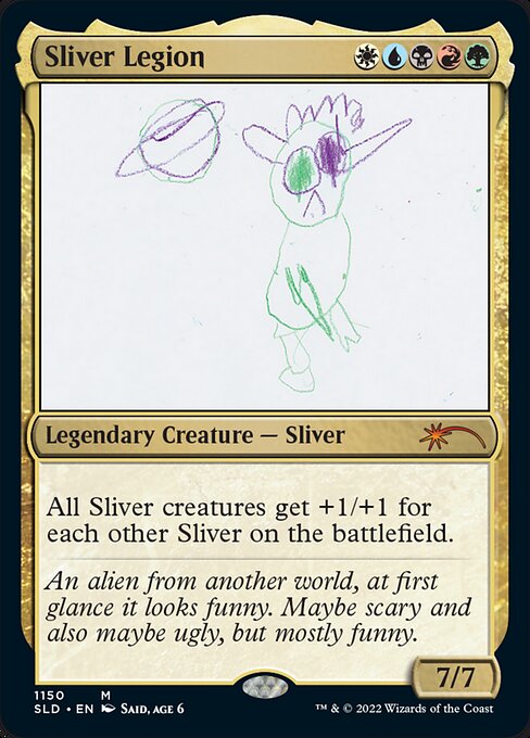 Sliver Legion (1150) [Secret Lair Drop]