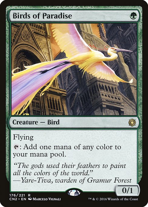Birds of Paradise (176) [Conspiracy: Take the Crown]