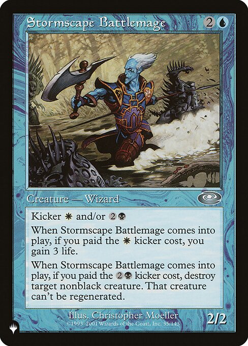 Stormscape Battlemage (PLS-35) [The List]