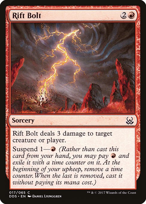 Rift Bolt (17) [Duel Decks: Mind vs. Might]