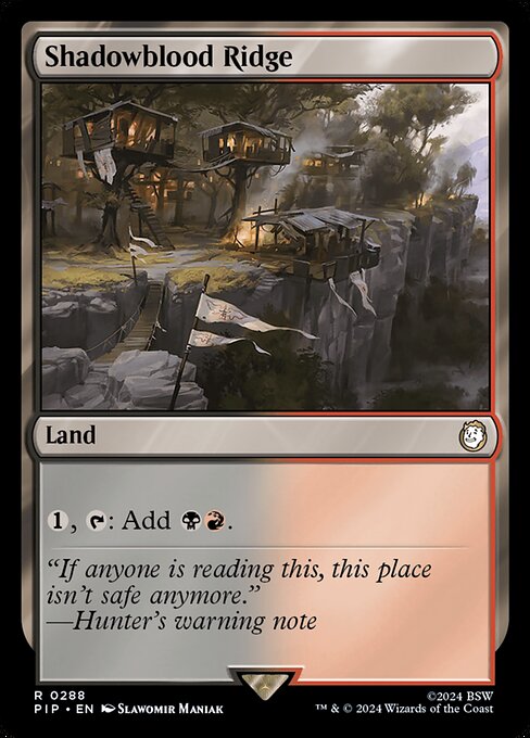 Shadowblood Ridge (288) [Fallout]