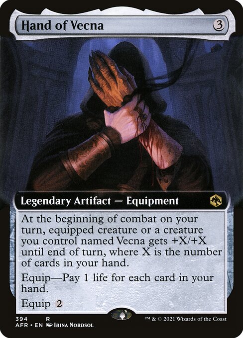 Hand of Vecna (394) [Adventures in the Forgotten Realms] [Extended Art]