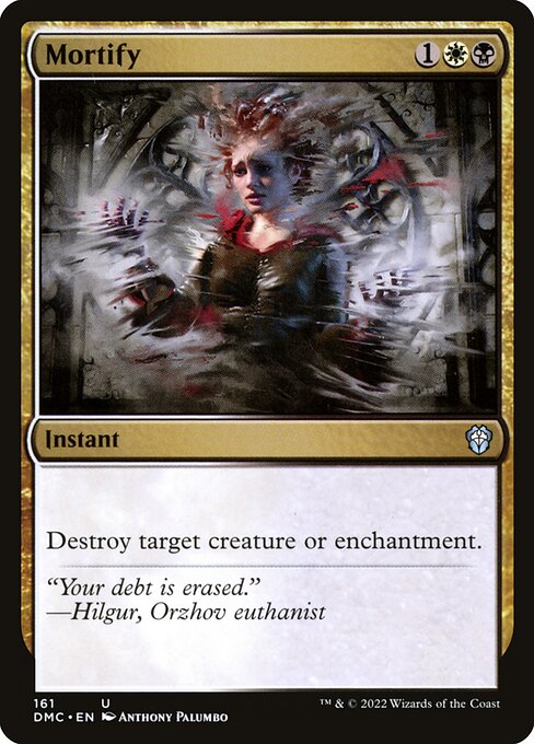 Mortify (161) [Dominaria United Commander]
