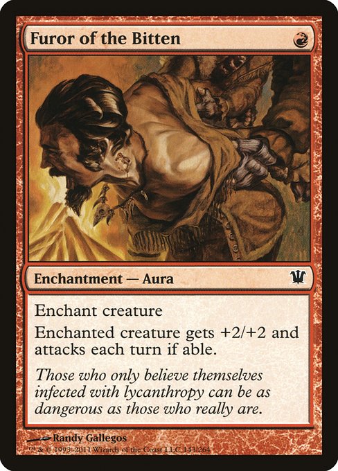 Furor of the Bitten (143) [Innistrad]
