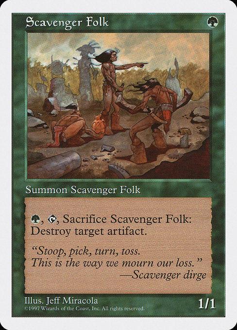 Scavenger Folk (323) [Fifth Edition]