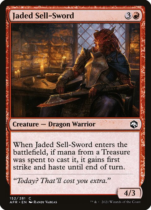 Jaded Sell-Sword (152) [Adventures in the Forgotten Realms]