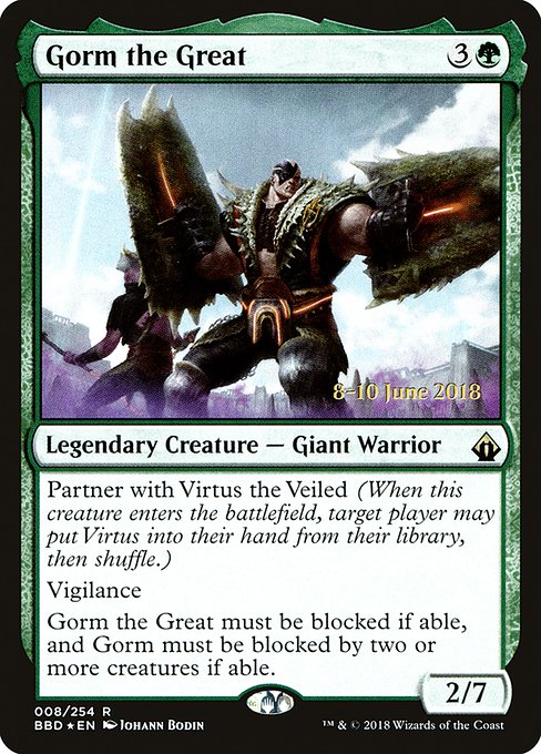 Gorm the Great (8s) [Battlebond Promos]