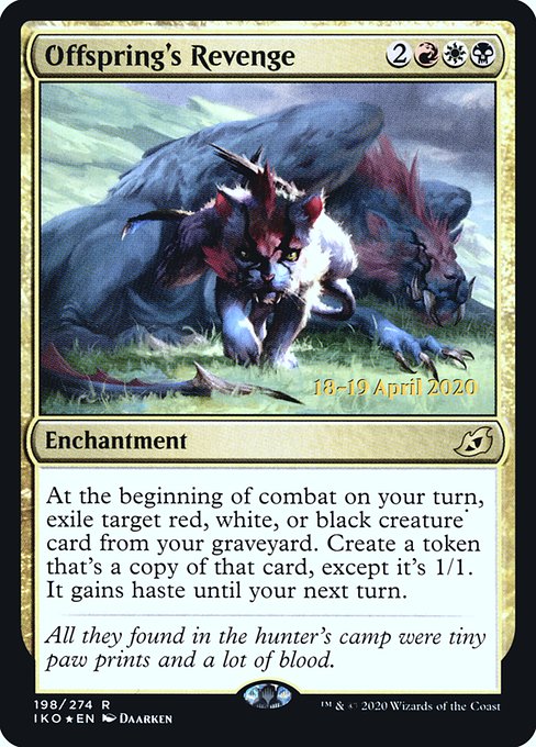 Offspring's Revenge (198s) [Ikoria: Lair of Behemoths Promos]