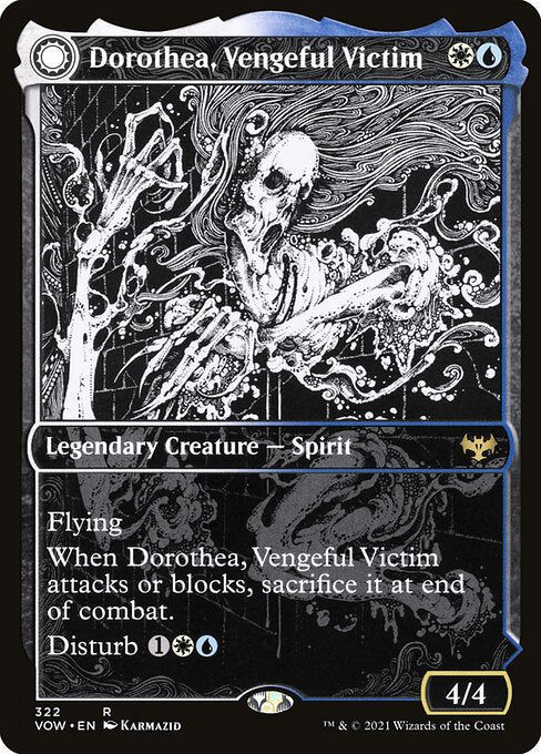 Dorothea, Vengeful Victim // Dorothea's Retribution (322) [Innistrad: Crimson Vow] [Showcase]