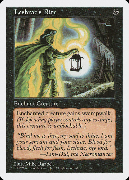Leshrac's Rite (173) [Fifth Edition]