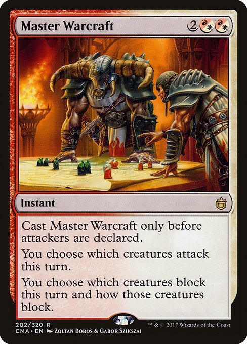 Master Warcraft (202) [Commander Anthology]