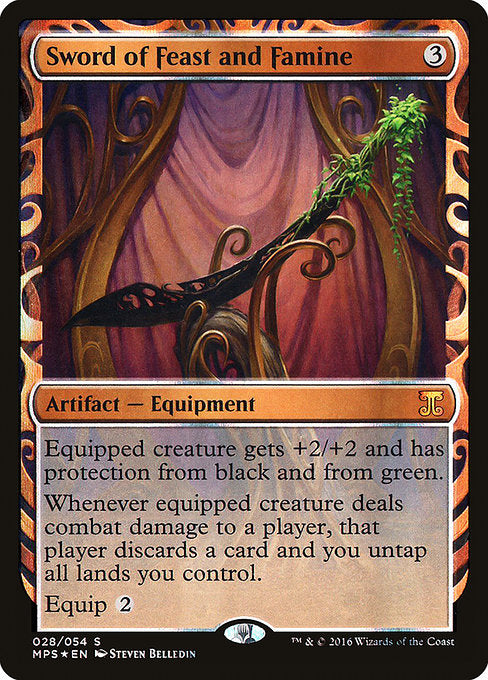 Sword of Feast and Famine (28) [Kaladesh Inventions]
