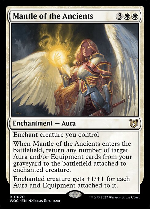 Mantle of the Ancients (70) [Wilds of Eldraine Commander]