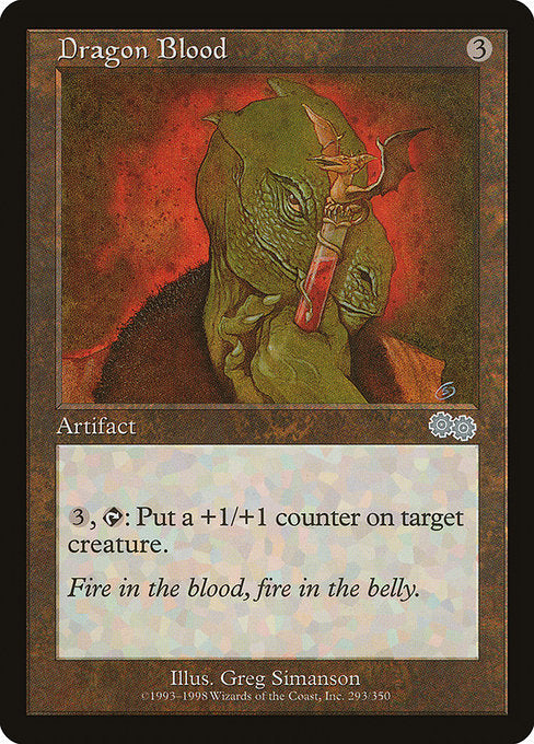 Dragon Blood (293) [Urza's Saga]